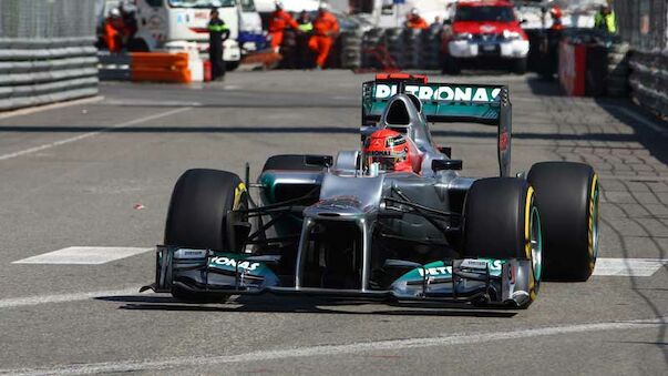 Schumacher in Monaco Schnellster
