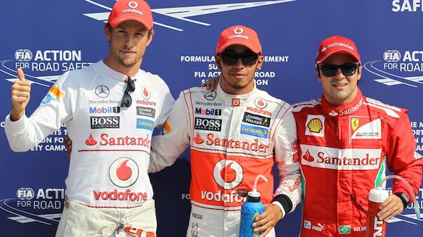 Hamilton auf Pole, Probleme für Alonso