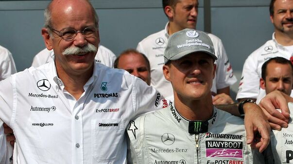 Daimler-Boss Zetsche will Schumacher halten