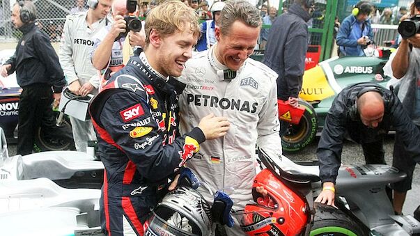 Schumacher tippt im WM-Kampf auf Landsmann Vettel