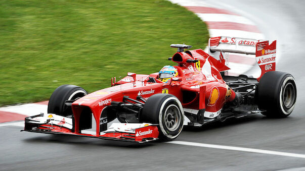 Alonso im Ferrari mit starker Performance am Freitag