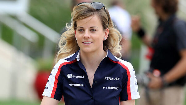 Susie Wolff testet für Williams