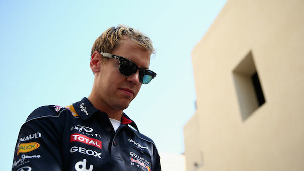 Vettel: Nach Feier Rasen gemäht