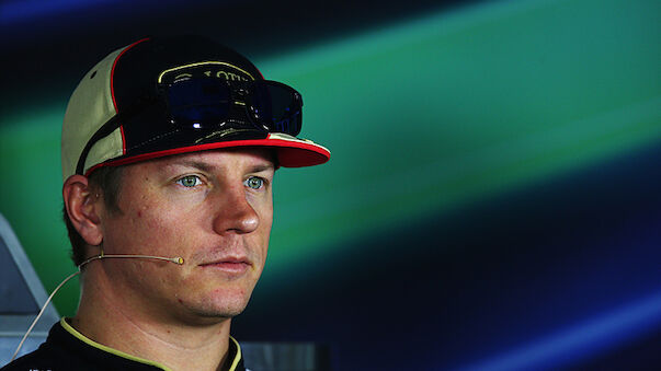Räikkönen droht Lotus