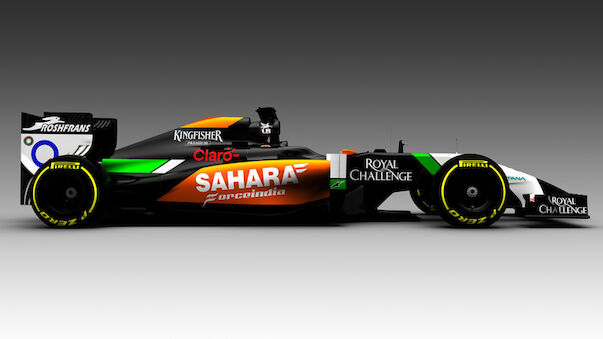Neuer Look bei Force India