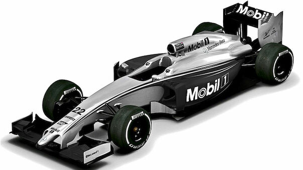 Sonder-Lackierung bei McLaren