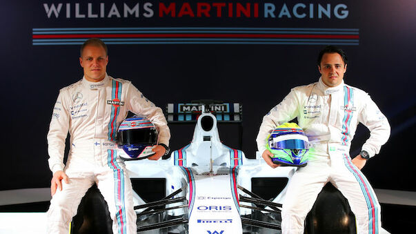 Williams setzt auch 2015 auf Massa und Bottas