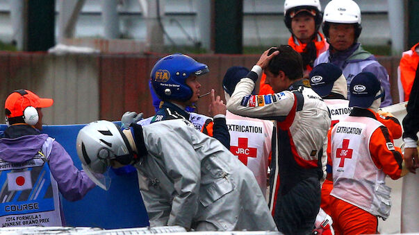 Hamilton siegt in Japan, aber große Sorge um Bianchi