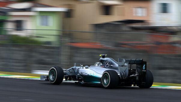 Rosberg setzt erste Bestzeit