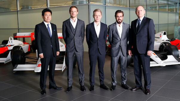 McLaren geht mit Alonso und Button ins Jahr 2015