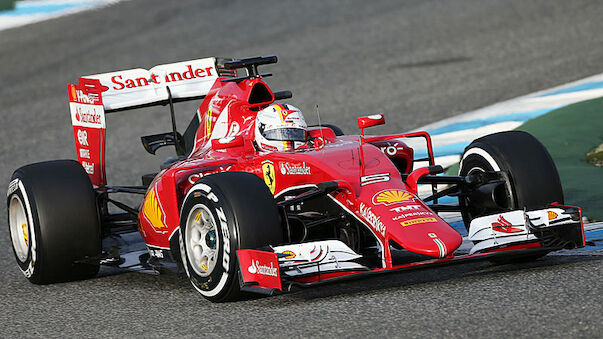 Vettel fährt auch am zweiten Testtag Bestzeit