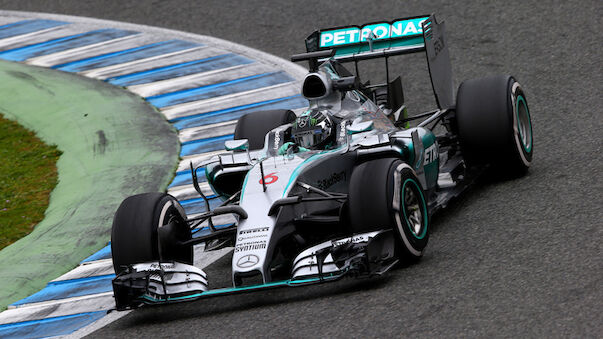 Rosberg trotz Motor-Problemen Runden-Kaiser
