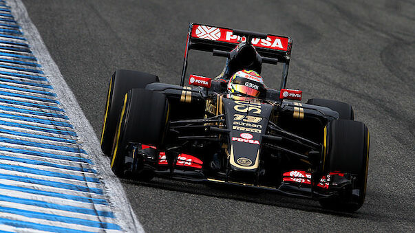 Maldonado gelingt Test-Bestzeit in Montmelo