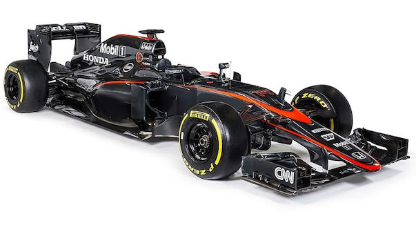 Neue Lackierung bei McLaren
