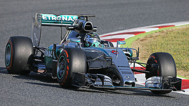 Test-Bestzeit für Rosberg