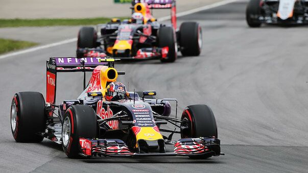 Motorenwechsel bei Ricciardo und Kvyat