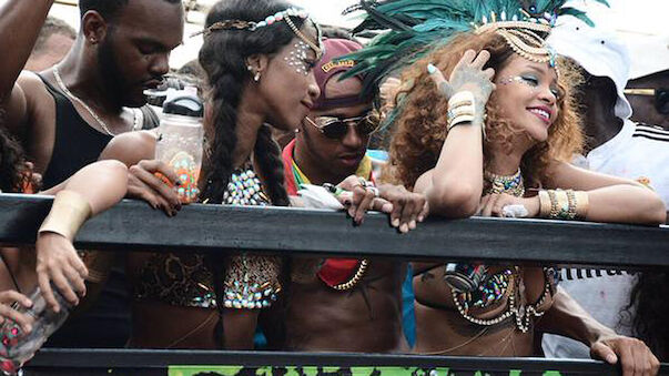 Hamilton macht Party mit Rihanna