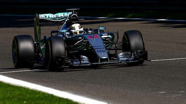 Spa-Pole an Lewis Hamilton