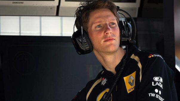 Grosjean feiert F1-Comeback bei Lotus