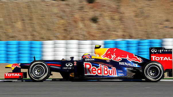 Nur Schumacher schneller als Webber