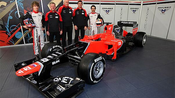 Marussia zeigt neuen F1-Boliden