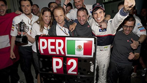 Sergio Perez: Ein Youngster auf der Überholspur