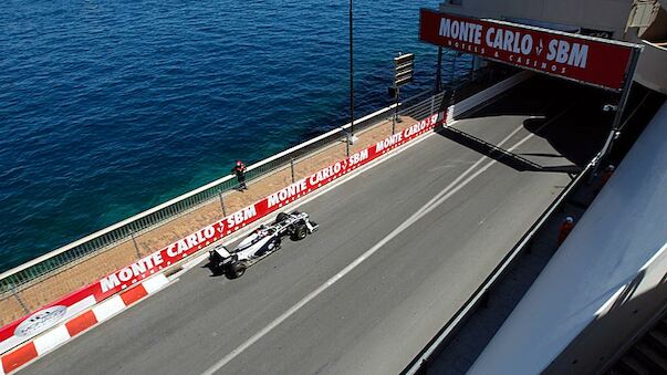 Sprengung im Monaco-Paddock