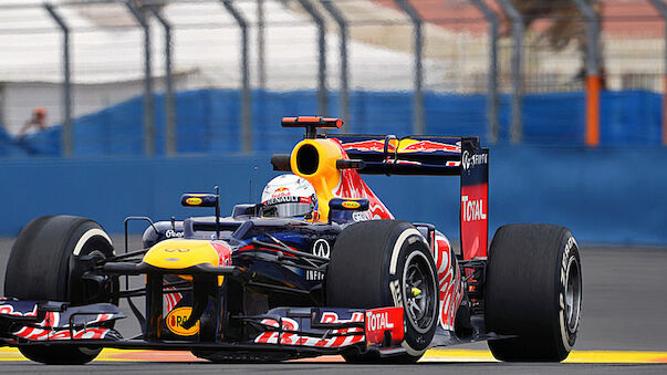 Vettel in Valencia auf Pole