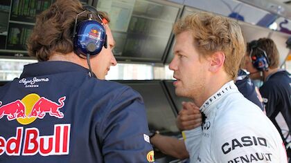 LOSER OF THE RACE: Sebastian Vettel