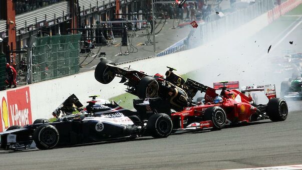 Grosjean wegen Crash gesperrt