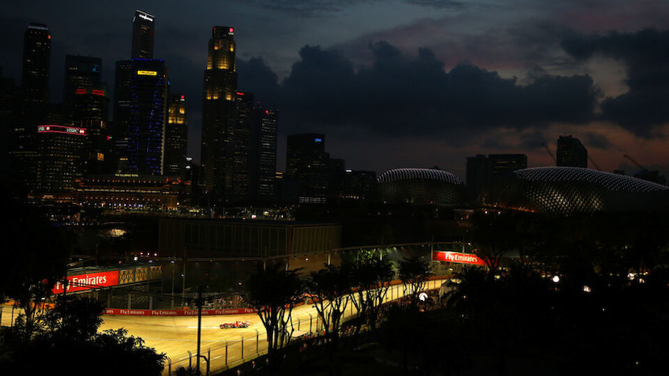 singapur bei nacht