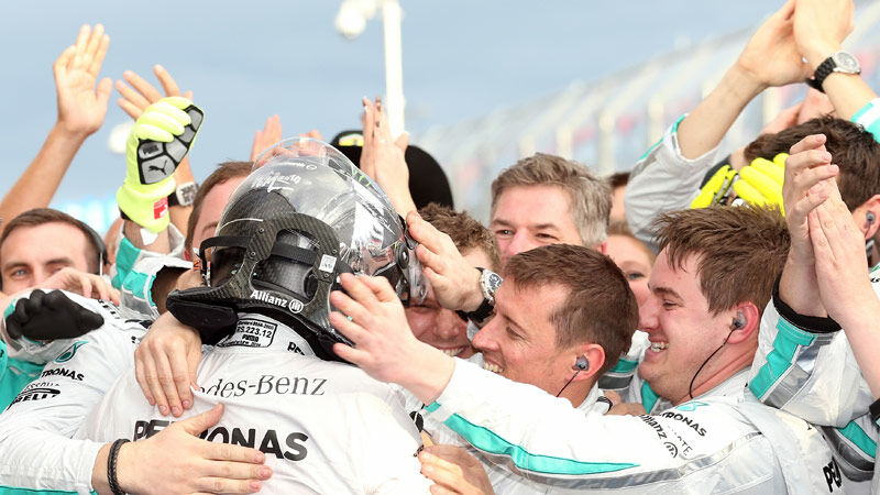Rosberg siegt Down Under