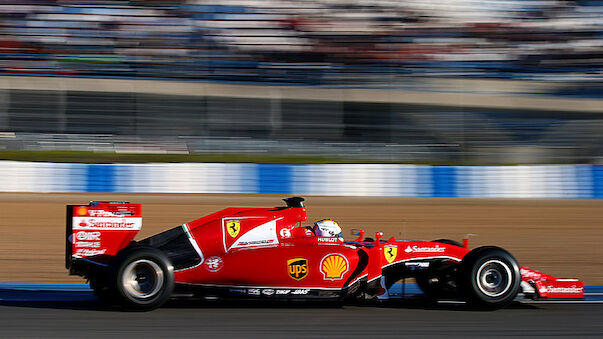 Vettel beim Test in Jerez vorne