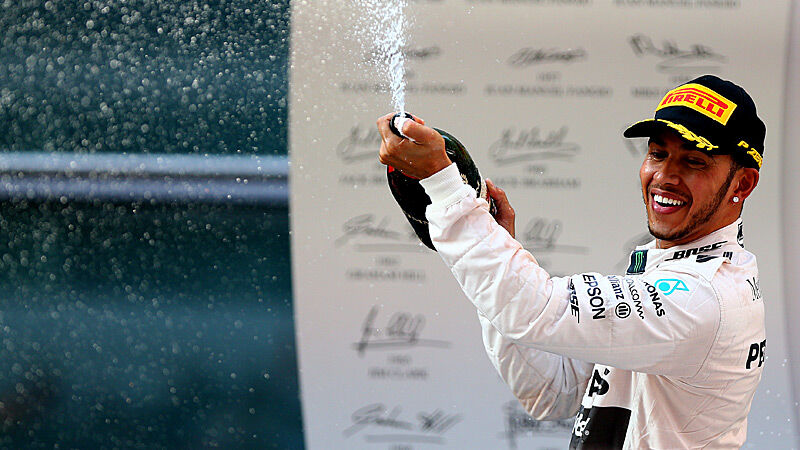 Hamilton jubelt in China