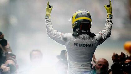 MAN OF THE RACE: Nico Rosberg