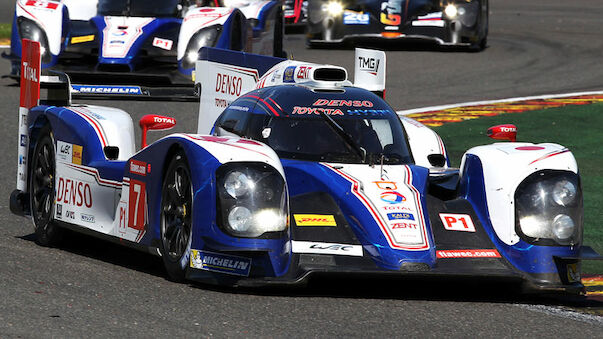 Toyota bei Testfahrten in Le Mans klar hinter Audi
