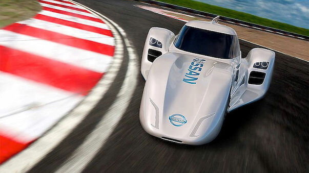 Nissan mit E-Auto in Le Mans