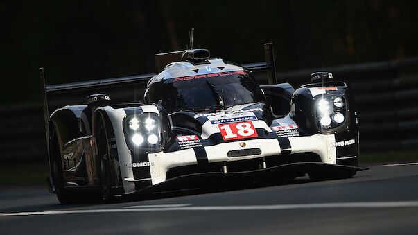 Porsche in Le Mans auf Pole