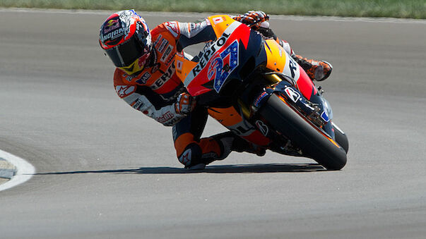 Tierische Schrecksekunde für Casey Stoner