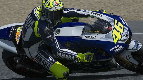 Rossi fährt Bestzeit in Jerez