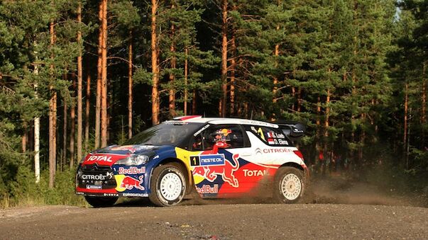 Loeb gewinnt die Rallye Finnland
