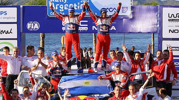 Sebastien Loeb feiert 70. WRC-Sieg