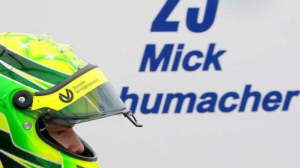 Schumacher-Sohn Mick gibt Renndebüt in Formel 4