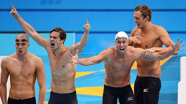 Frankreich verdirbt Lochte zweites Gold