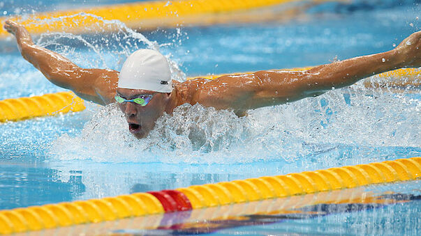 Dinko Jukic zieht ins 200-m-Delfin-Finale ein