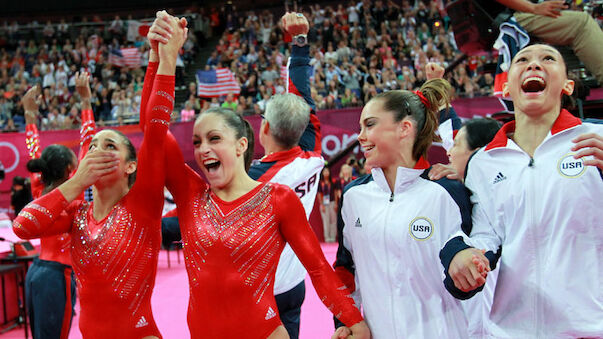 US-Girls turnen zu Olympia-Gold