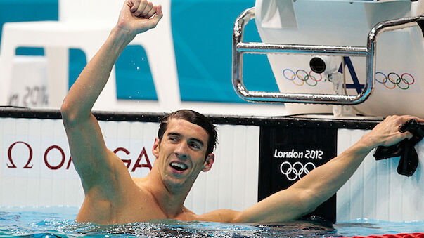 Michael Phelps holt 17. Gold