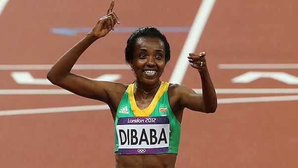 Dibaba verteidigt 10.000-m-Gold