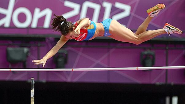 Isinbayeva verpasst drittes Olympia-Gold en suite