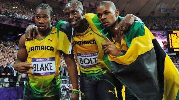 Bolt holt historisches Sprint-Double